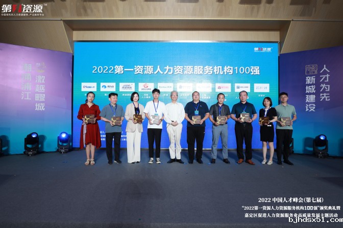 喜报 | 华体会app在线平台集团入选“2022中国人力资源服务机构TOP100强”